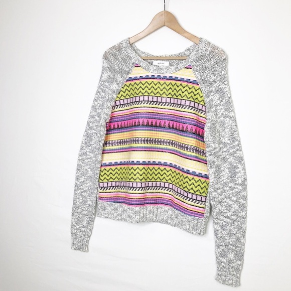 Milly couture marble embroidered Raffia sweatshirt and Sweater - Picture 7 of 9